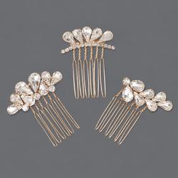 Gold Minimalist Versatile Hair Comb Hs-J7247g