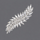 vintage Style Bridal Rhinestone Hair Comb