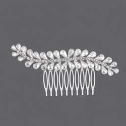 Silver Forest Fairy Maiden Hair Comb Hs-J3992