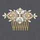 vintage Style Bridal Rhinestone Hair Comb