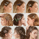 light Luxury Zircon Diamond Inlay Hair Clip For Women