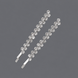 Silver Minimalist Everyday Hair Clip Hs-J5922s