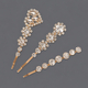 light Luxury Zircon Diamond Inlay Hair Clip For Women