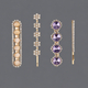 light Luxury Zircon Diamond Inlay Hair Clip For Women