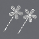 light Luxury Zircon Diamond Inlay Hair Clip For Women