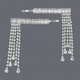 light Luxury Zircon Diamond Inlay Hair Clip For Women