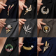 sparkling Full-Diamond Brooch Pin For Suit And Evening Gown