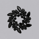 sparkling Full-Diamond Brooch Pin For Suit And Evening Gown