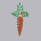 sparkling Full-Diamond Brooch Pin For Suit And Evening Gown