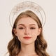 versatile Multi-Layer Pearl Floral Crown Headband