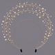 versatile Multi-Layer Pearl Floral Crown Headband