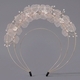 versatile Multi-Layer Pearl Floral Crown Headband