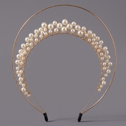 Gold Pearl Headband Ts-J3403g