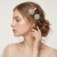 fashionable Light Luxury Versatile Hair Clip (2-Piece Set) HS-J6477 rhinestone Flower Hair Clip Set For Bridal Wedding