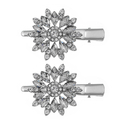 fashionable Light Luxury Versatile Hair Clip (2-Piece Set) HS-J6477 rhinestone Flower Hair Clip Set For Bridal Wedding