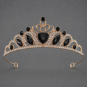 light Luxury Alloy Rhinestone Children's Princess Tiara