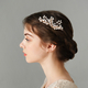 rhinestone Crystal Hair Comb Wedding Updo Accessory Vintage Handmade Bridal Insert Comb
