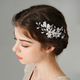 rhinestone Crystal Hair Comb Wedding Updo Accessory Vintage Handmade Bridal Insert Comb