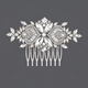 pearl Rhinestone Bridal Hair Comb Vintage Wedding Updo Accessory