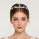 bridal Zircon Small Crown Headpiece Princess Birthday Party Performance