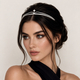 bridal Zircon Small Crown Headpiece Princess Birthday Party Performance