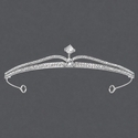 bridal Zircon Small Crown Headpiece Princess Birthday Party Performance