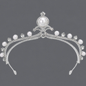 bridal Zircon Small Crown Headpiece Princess Birthday Party Performance
