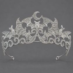 Dark Night Bat Light Luxury Crown Ts-J3423s