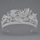 gothic Halloween Crown Dark Queen Skull Bat Headpiece