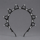 gothic Halloween Crown Dark Queen Skull Bat Headpiece