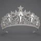 gothic Halloween Crown Dark Queen Skull Bat Headpiece