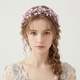 acrylic Floral Wreath Headband For Women