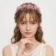 acrylic Floral Wreath Headband For Women