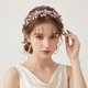 acrylic Floral Wreath Headband For Women