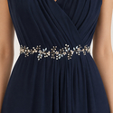 forest-Style Pearl Vine Tulle Waist Seal Adjustable Slimming Belt