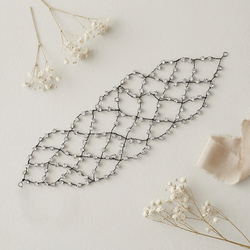 Rhinestone Soft Headband Hs-J7334blk