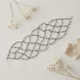 handwoven Mesh Diamond-Studded Bridal Headband