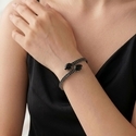 zircon Light Luxury Bangle Bracelet For Women