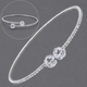 zircon Light Luxury Bangle Bracelet For Women