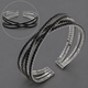 zircon Light Luxury Bangle Bracelet For Women