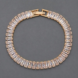 White Diamond Versatile Prong Chain Bracelet Bs-J5476g