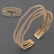zircon Light Luxury Bangle Bracelet For Women