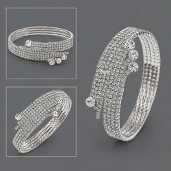 Silver Bridesmaid Light Luxury Bracelet Bs-J5674s