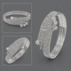 zircon Light Luxury Bangle Bracelet For Women