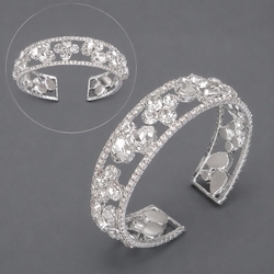 Silver Versatile Dinner Bracelet Bs-J5462s
