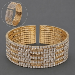 Gold Versatile Commute Bracelet Bs-J5481g