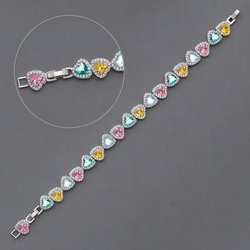 Colored Diamond Girl Date Bracelet Bs-J5470scai