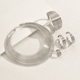 multi-Layer Metal Jewelry Set Geometric Line Collar Necklace Adjustable Bracelet