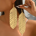 geometric Irregular Gemstone Inlay Women's Earrings