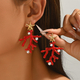geometric Irregular Gemstone Inlay Women's Earrings